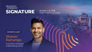 McLean &amp; Company Announces Innovation Strategist Shawn Kanungo as Keynote for Signature 2026 HR Conference