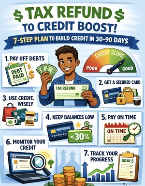 This Tax Season, TomoCredit Helps Americans Strengthen Their Credit With an AI-Powered 30-Day Plan -- Turning Tax Refunds Into Credit Score Growth